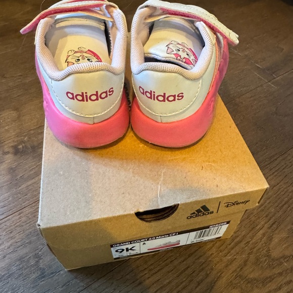 Adidas Disney Kids' Sneakers - White and Pink - Picture 3 of 4